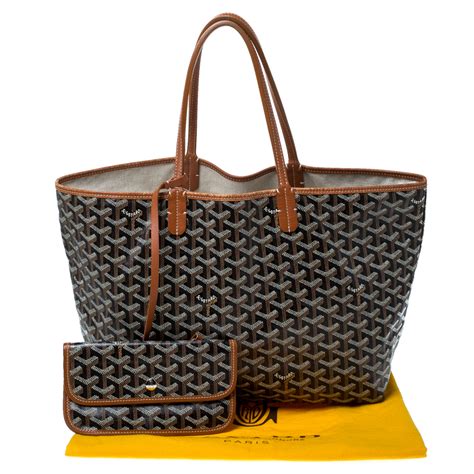 st louis pm bag goyard price|goyard black and brown tote.